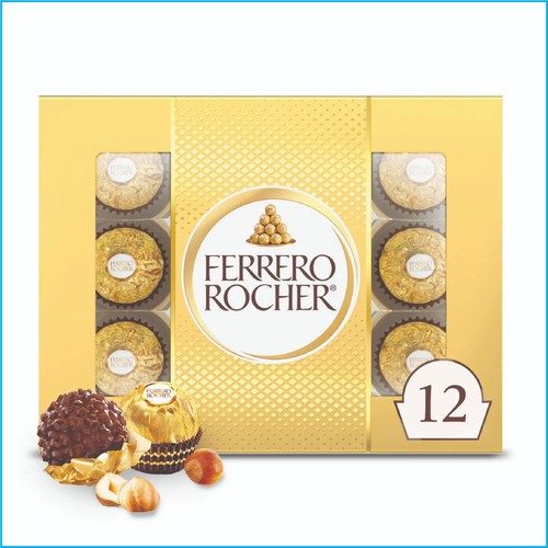 Ferrero rocher 12pc gourmet - ferrero,