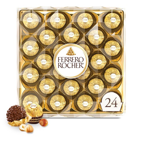 Ferrero rocher count - 24,