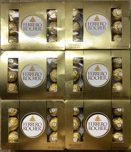 Ferrero rocher fine hazelnut - 6,