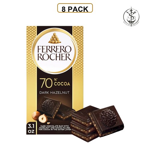 Chocolate dark 1oz 8pc - x,